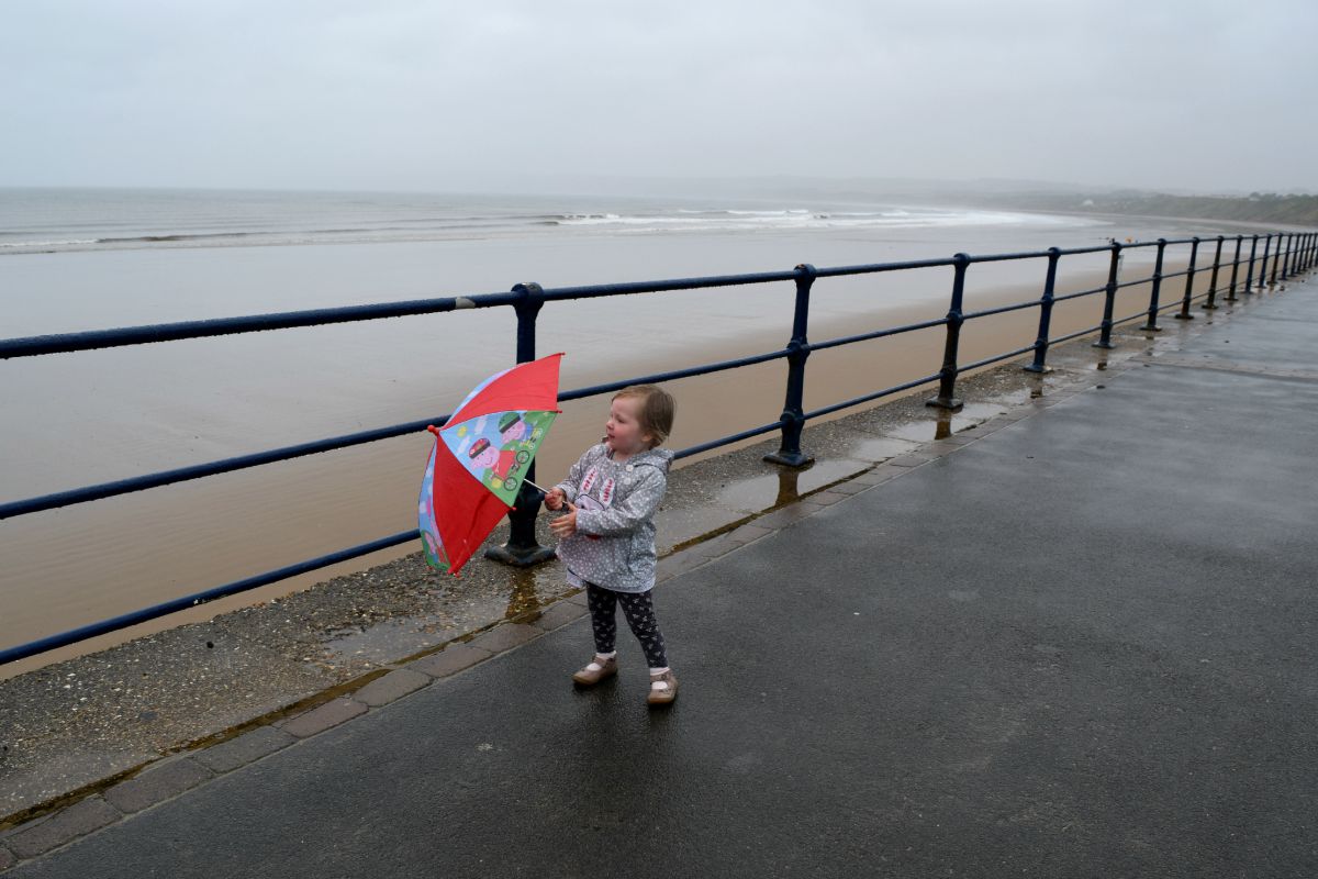 Rainy day in Filey