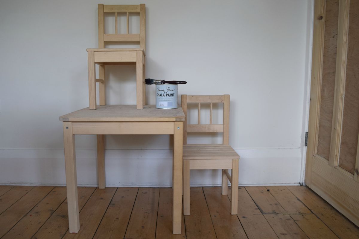Ikea Sulva - like Latt - table and chairs 