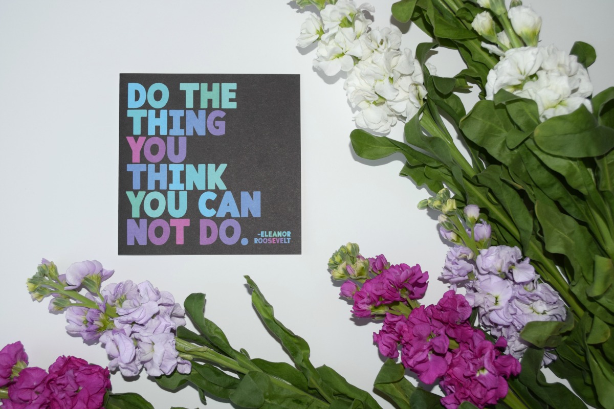 Do the things you think you can't do http://rainbeaubelle.com