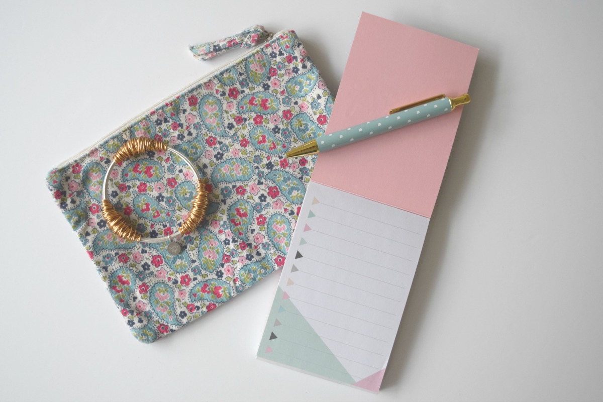 Notebook and bangle from Black and Sigi http;//rainbeaubelle.com