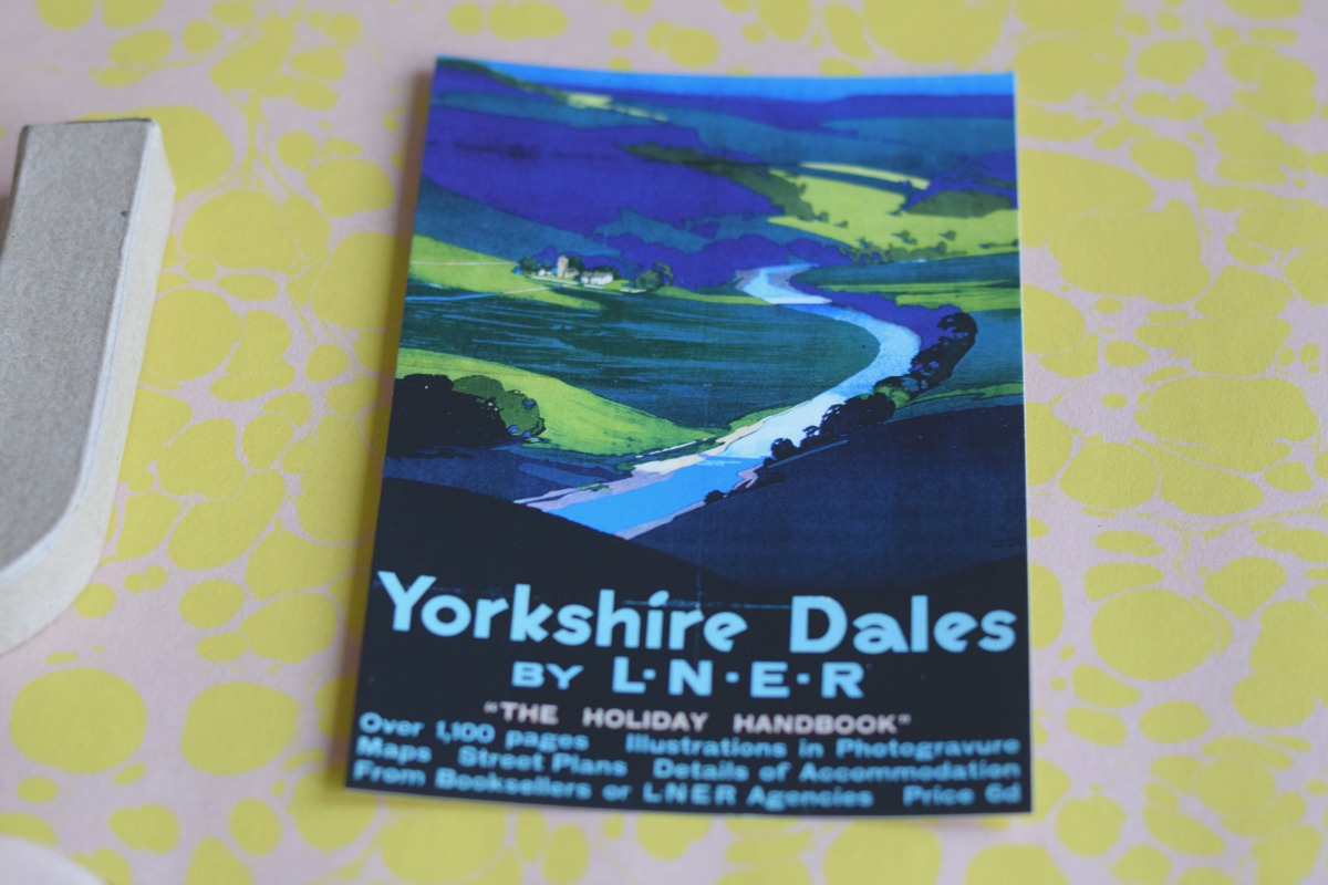 Yorkshire Dales postcard