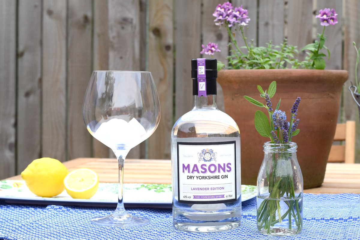 Mason's Lavender Gin http://rainbeaubelle.com