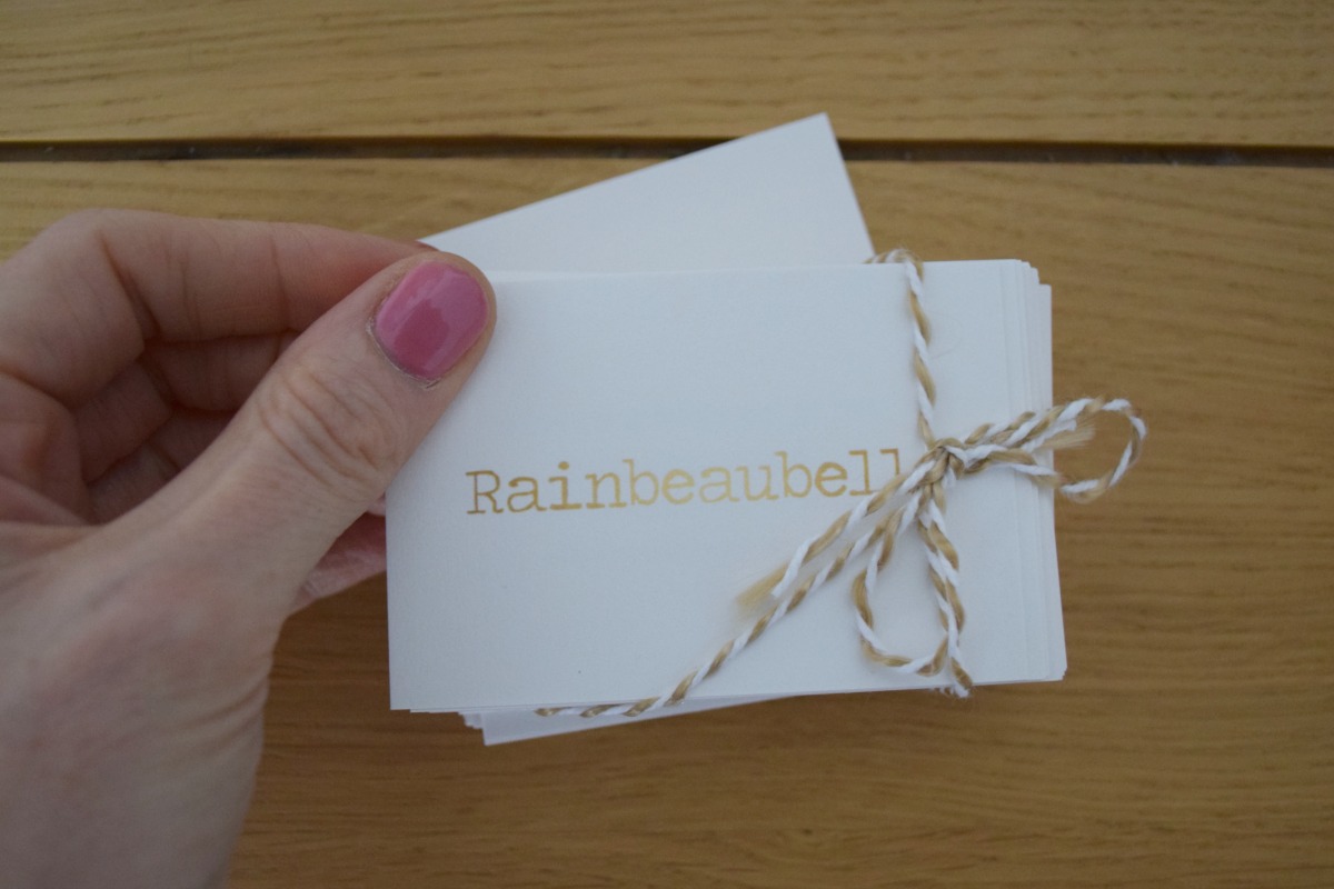 Rainbeaubelle card